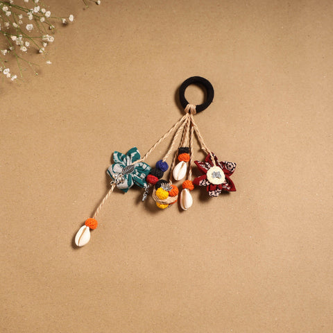 Multicolor - parandi-style hair rubber band 26 - handcrafted