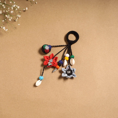 Multicolor - parandi-style hair rubber band 27 - handcrafted