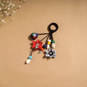 Multicolor - parandi-style hair rubber band 27 - handcrafted