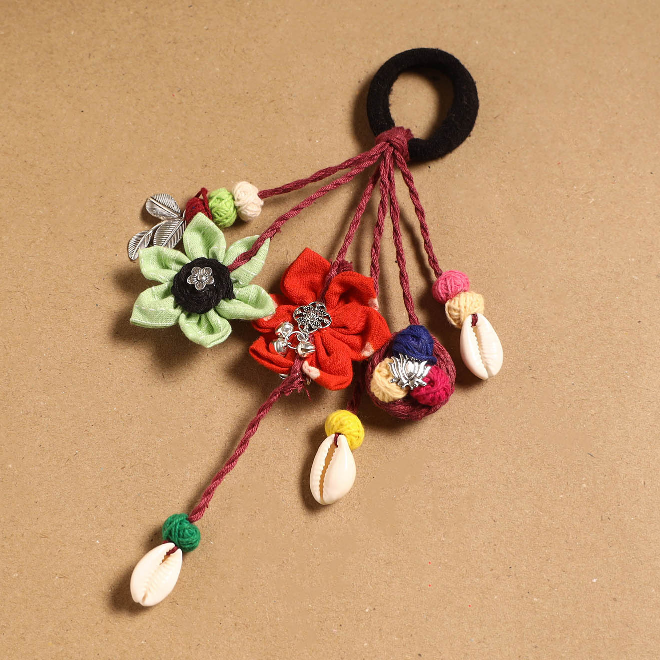 Multicolor - parandi-style hair rubber band 31 - handcrafted