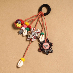 Multicolor - parandi-style hair rubber band 33 - handcrafted