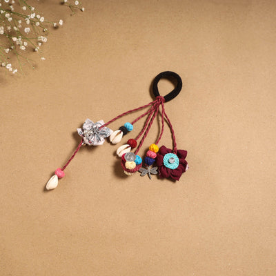 Multicolor - parandi-style hair rubber band 36 - handcrafted