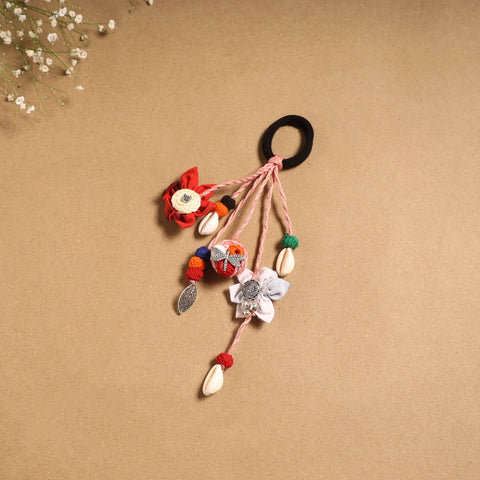 Multicolor - parandi-style hair rubber band 37 - handcrafted