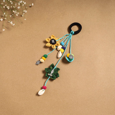 Multicolor - parandi-style hair rubber band 41 - handcrafted