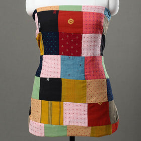 Multicolor - patchwork cotton jacquard unstitched kurta