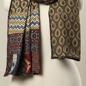 Multicolor - patchwork cotton stole 01 - handcrafted