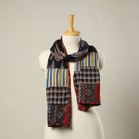 Multicolor - patchwork cotton stole 13 - handcrafted