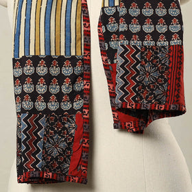 Multicolor - patchwork cotton stole 13 - handcrafted