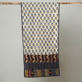 Multicolor - patchwork cotton stole in prints 01