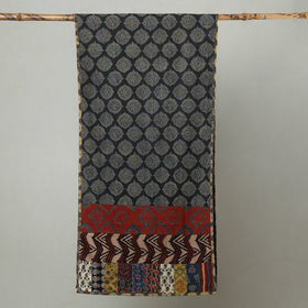 Multicolor - patchwork cotton stole in prints 10