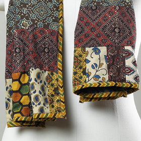 Multicolor - patchwork cotton stole in prints 51