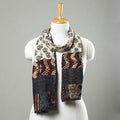 Multicolor - patchwork cotton stole in prints 01