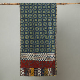 Multicolor - patchwork cotton stole in prints 09