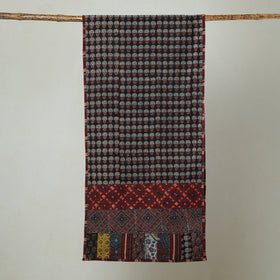 Multicolor - patchwork cotton stole in prints 09