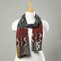  Patchwork Cotton Stole in Ajrakh Block Prints 11 Online at iTokri.com