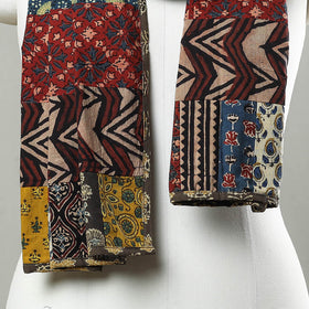 Multicolor - patchwork cotton stole in prints 12