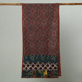 Multicolor - patchwork cotton stole in prints 14