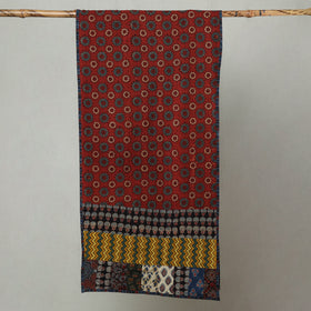 Multicolor - patchwork cotton stole in prints 20