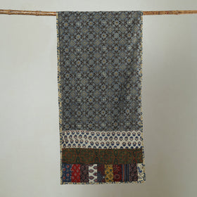 Buy  Patchwork Cotton Stole in Ajrakh Block Prints 21 Online at iTokri.com