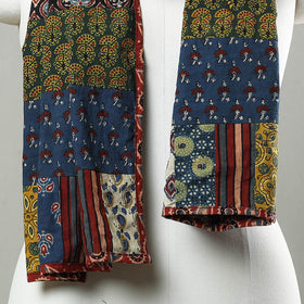 Multicolor - patchwork cotton stole in prints 22