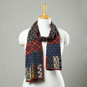Multicolor - patchwork cotton stole in prints 26