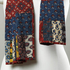 Multicolor - patchwork cotton stole in prints 26