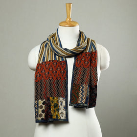 Multicolor - patchwork cotton stole in prints 30