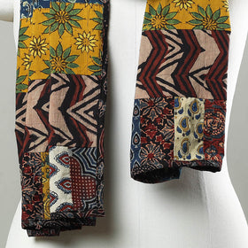 Buy Patchwork Cotton Stole in Ajrakh Block Prints 32 Online at iTokri.com