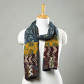 Buy Patchwork Cotton Stole in Ajrakh Block Prints 32 Online at iTokri.com