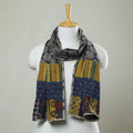 Multicolor - patchwork cotton stole in prints 35