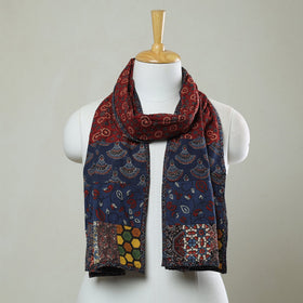 Multicolor - patchwork cotton stole in prints 39