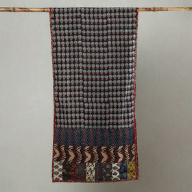 Buy Patchwork Cotton Stole in Ajrakh Block Prints 53 Online at iTokri.com