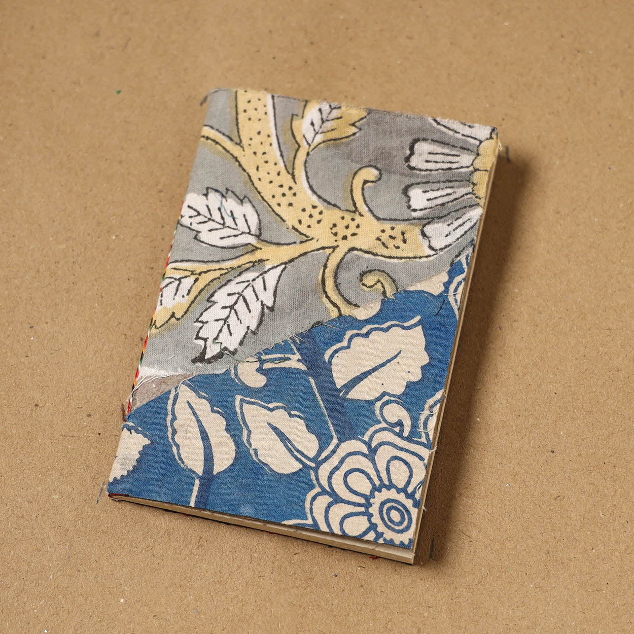 Patchwork fabric cover handmade paper notebook 102