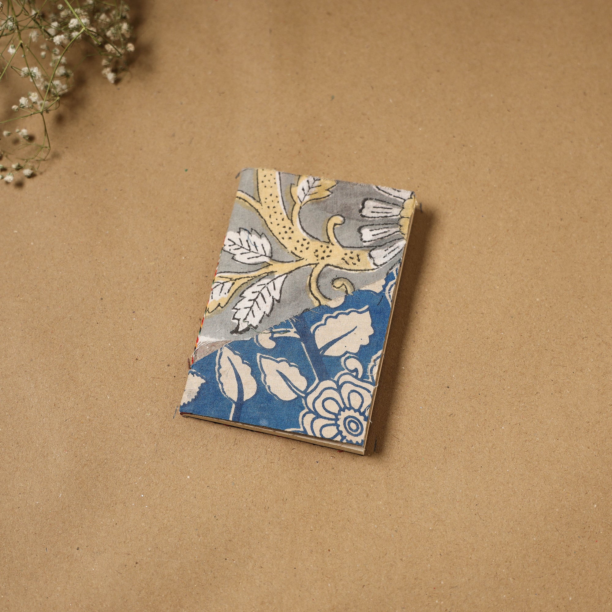 Patchwork fabric cover handmade paper notebook 102