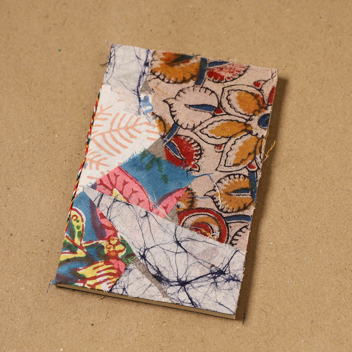 Patchwork fabric cover handmade paper notebook 103
