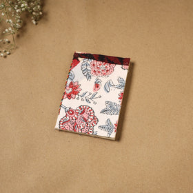 Patchwork fabric cover handmade paper notebook 108