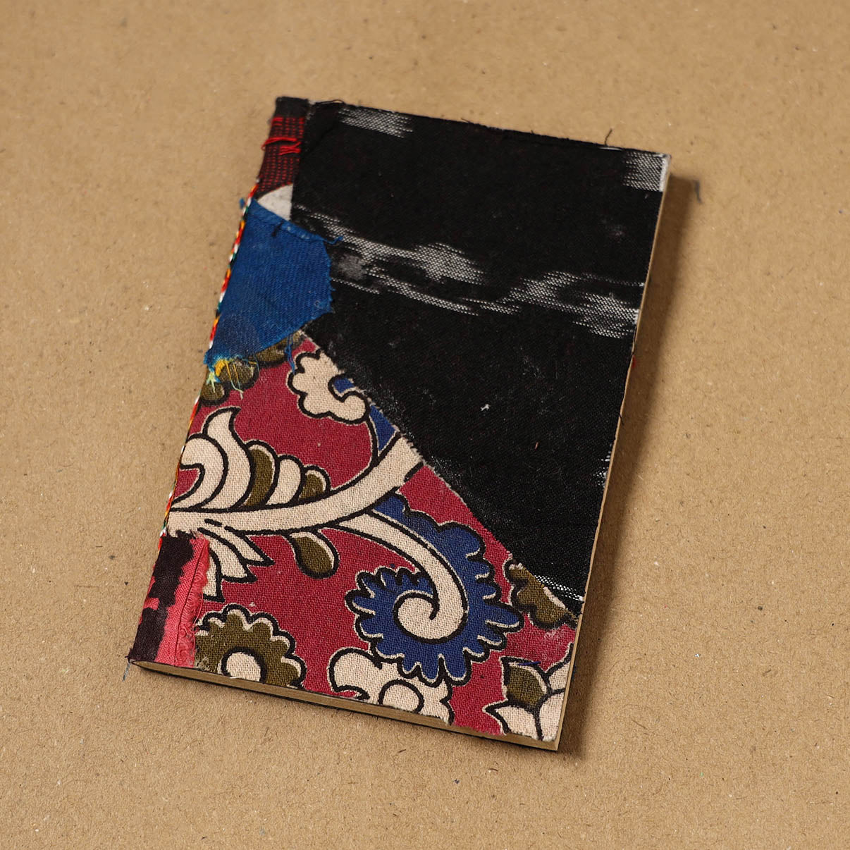 Patchwork fabric cover handmade paper notebook 109