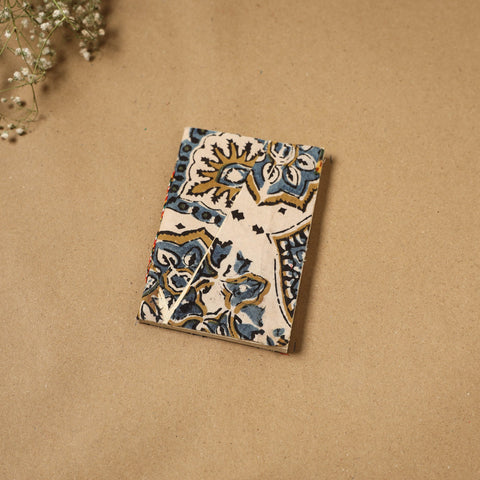 Patchwork fabric cover handmade paper notebook 113