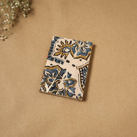 Patchwork fabric cover handmade paper notebook 113