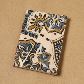 Patchwork fabric cover handmade paper notebook 113