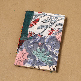 Patchwork fabric cover handmade paper notebook 116