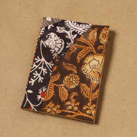 Patchwork fabric cover handmade paper notebook 118