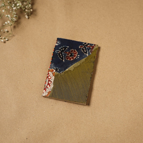 Patchwork fabric cover handmade paper notebook 128