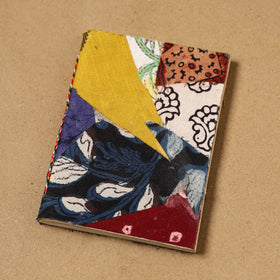 Patchwork fabric cover handmade paper notebook 134