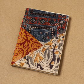 Patchwork fabric cover handmade paper notebook 135