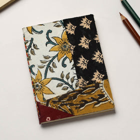 Buy Patchwork Fabric Cover Handmade Paper Notebook