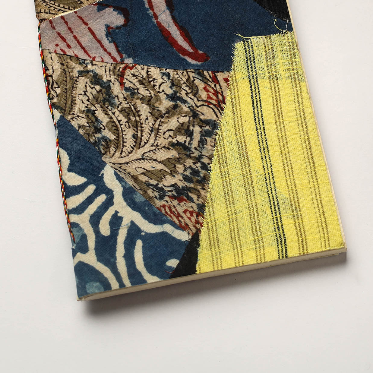 Buy Patchwork Fabric Cover Handmade Paper Notebook