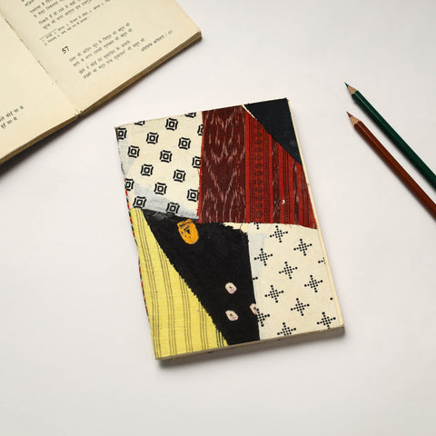 Buy Patchwork Fabric Cover Handmade Paper Notebook