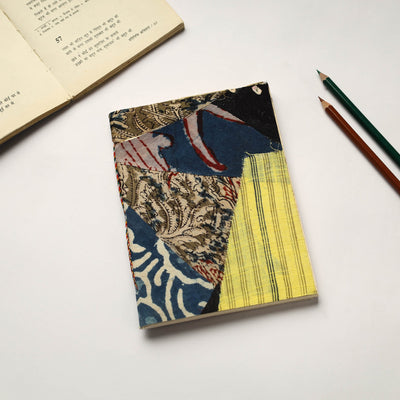 Buy Patchwork Fabric Cover Handmade Paper Notebook