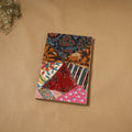 Patchwork fabric cover handmade paper notebook 73